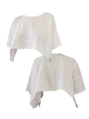 ASOS White Cropped Boxy Tee